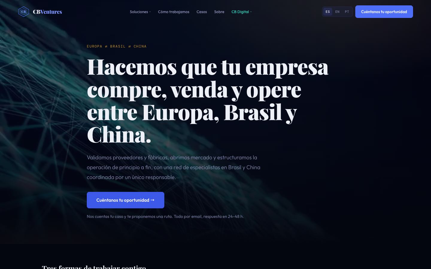 cbventures.eu, esta web
